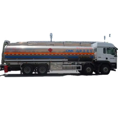 qualité  20520kg Rated Load 8*4 30m3 Transport Petrol Diesel Tanker Truck CIMC LINYU usine