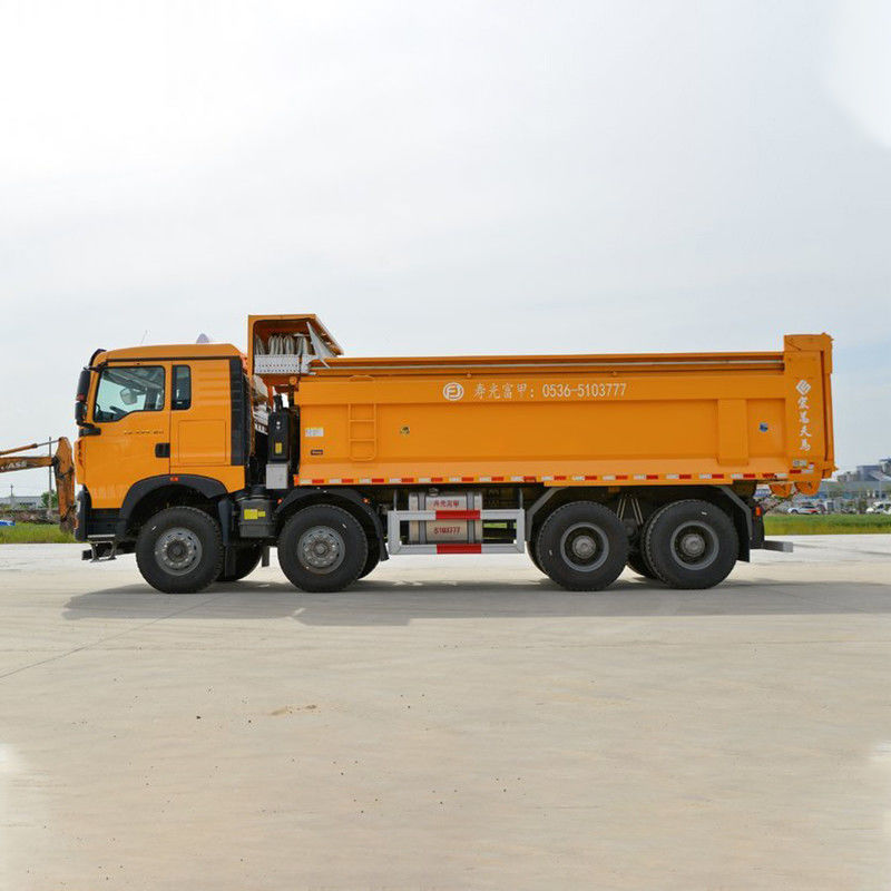 Howo 30 tonnes 440 chevaux 8x4 12 roues camion-chargeuse d'occasion avec poids total du véhicule 20-25T