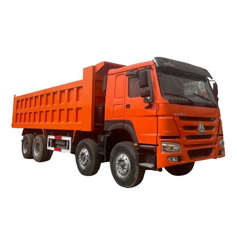 40 tonnes 12 pneus Howo 8X4 336HP 371HP 420 HP camion de deuxième main avec consommation