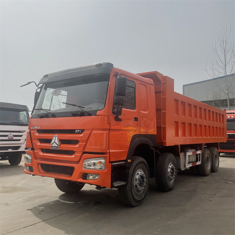 40 tonnes 12 pneus Howo 8X4 336HP 371HP 420 HP camion de deuxième main avec consommation
