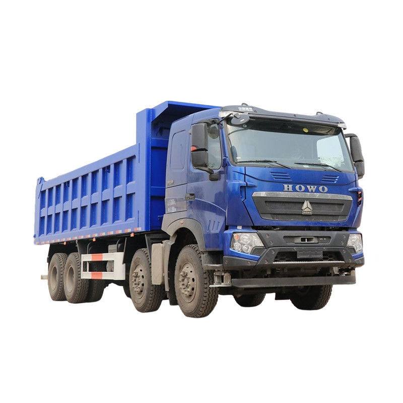 HOWO 440 ch 8x4 camion-chargeuse d'occasion avec une capacité de charge de 30 tonnes et un réservoir de cargaison de 7,6x2,35x1,5 m