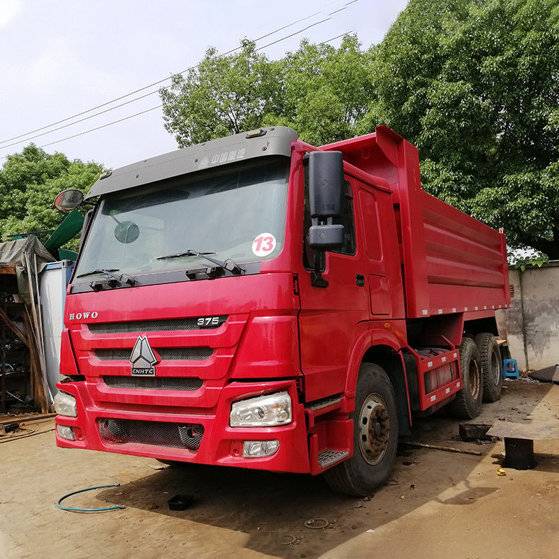 10 Transmission vers l'avant utilisé Sinotruk HOWO 6X4 camion de décharge 371HP avec moteur WEICHAI