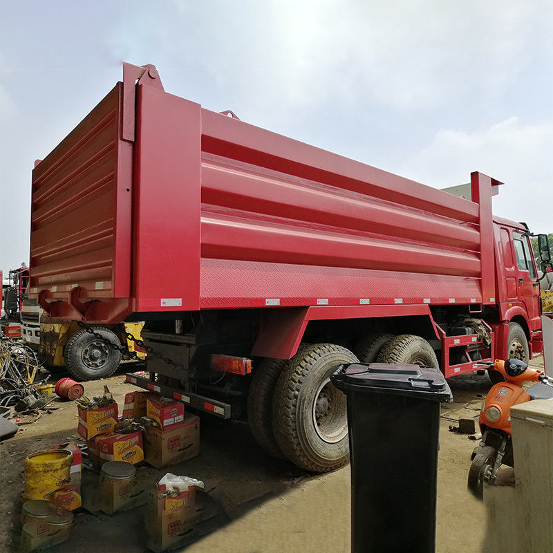 10 Transmission vers l'avant utilisé Sinotruk HOWO 6X4 camion de décharge 371HP avec moteur WEICHAI