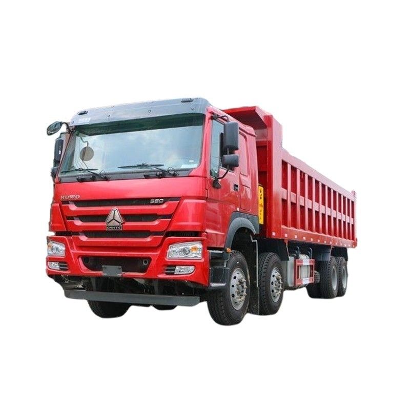 Howo 8x4 371hp 50 tonnes Euro 2 Conduire une camionnette à ordures d'occasion