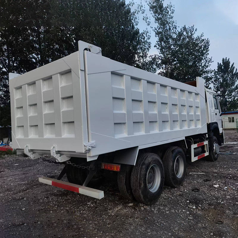 Howo 10 roues camion de décharge 20 cubes usés camions à bascule avec le numéro de virage vers l'avant 10
