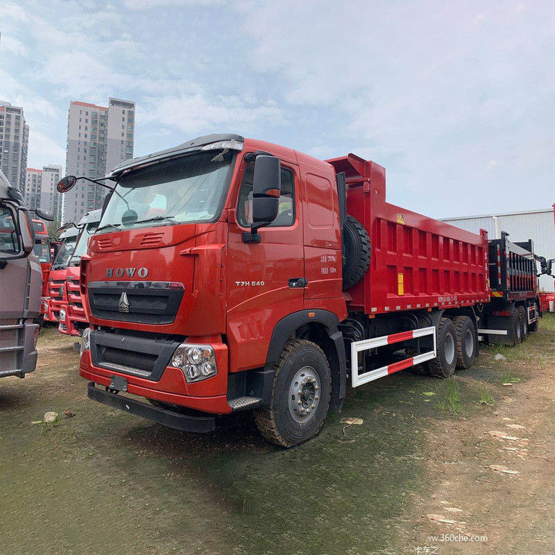 5.3-6.2M Longueur du réservoir de chargement Chinois Sinotruk d'occasion Howo 6x4 371hp