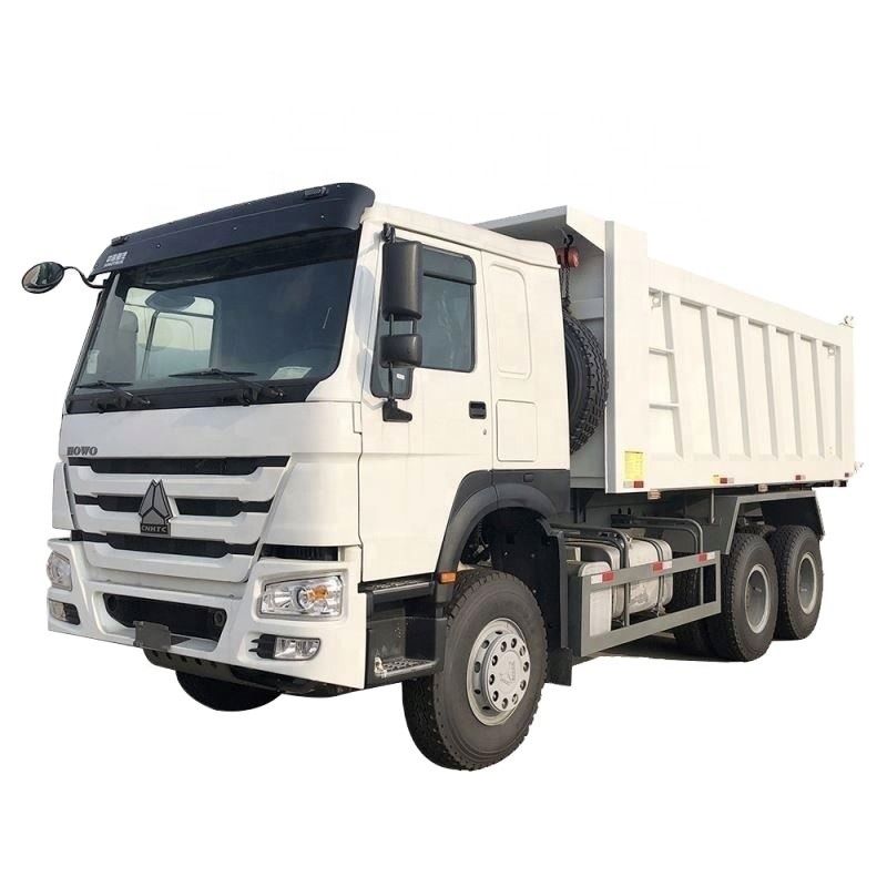 Camion à bascule Sinotruk Howo 6*4 d'occasion avec moteur WEICHAI et bonne dimension du réservoir de chargement