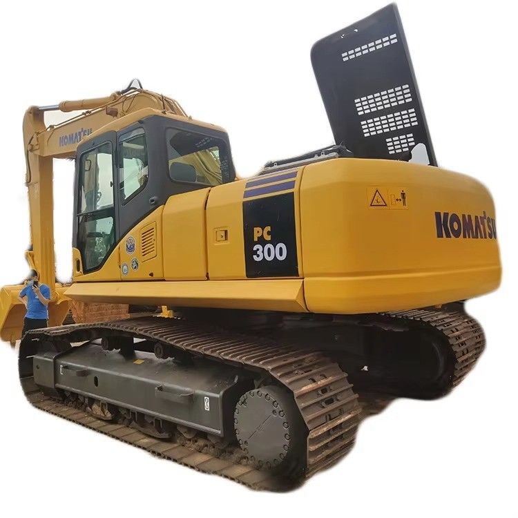 Excavateur PC300 Komatsu d'occasion avec 1,0-1,5 seau et pompe originale en bon état