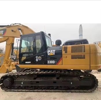 30 tonnes de pelleteuse utilisée Cat Digger 330d 330c 330d2l avec et Kawasaki pompe hydraulique