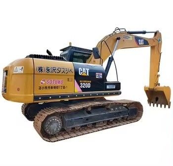 CAT320D2 Excavateur d'occasion avec capacité de seau de 0,8 m3 et moteur CAT C6.4ACERT d'origine