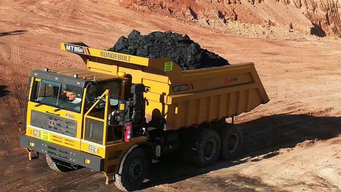 2 Traction arrière MT60 MT86 MT106 Camion minier 6X4 Charge utile de 60 à 70 tonnes