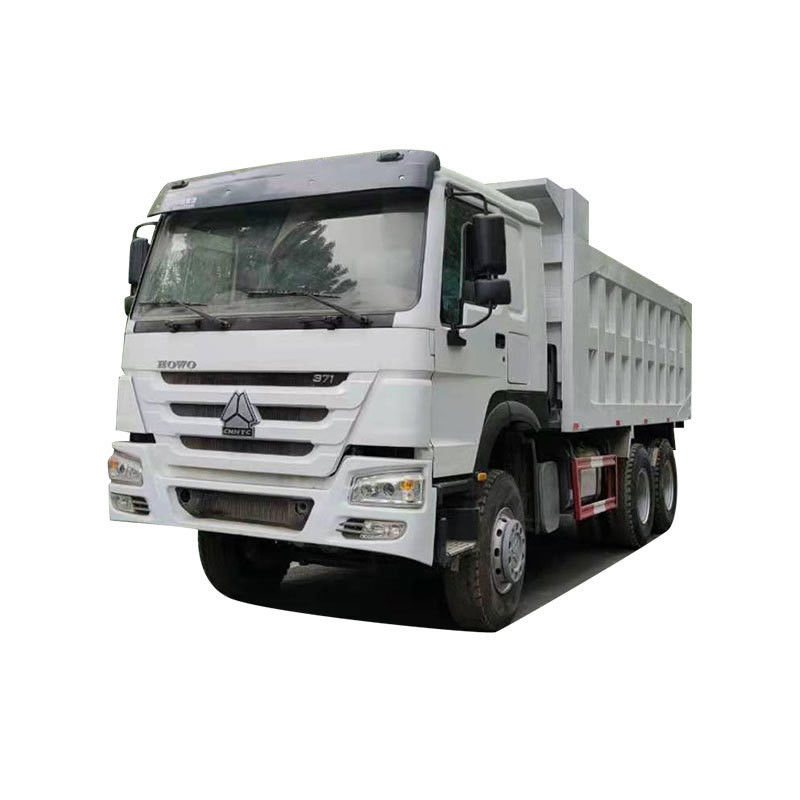 6X4 roue motrice utilisée Howo camions à ordures 25 tonnes 371HP Euro 2 camions à bascule avec 10 pneus