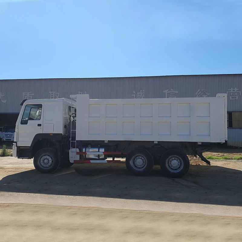 6X4 roue motrice utilisée Howo camions à ordures 25 tonnes 371HP Euro 2 camions à bascule avec 10 pneus