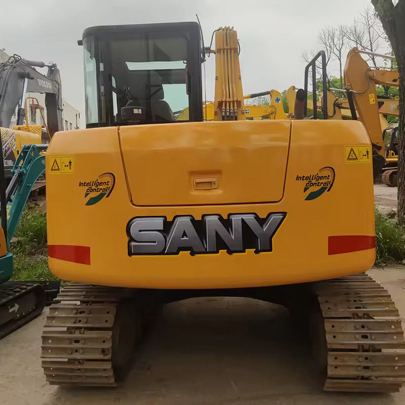 Sany 8 tonnes Excavateur Excavateur d'occasion 0-2000 heures de travail Poids de la machine 7280 kg