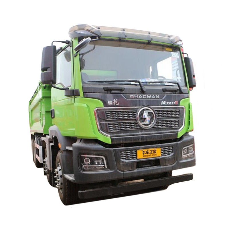 Shacman X3000 8x4 camion à bascule avec climatiseur manuel et 2 numéros de changement en arrière