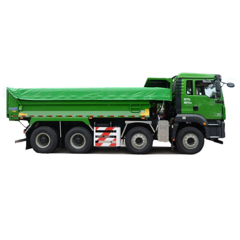 Homme 16 x 2 essieu arrière 8x4 camion à bascule pour le transport d'ingénierie auto-décharge