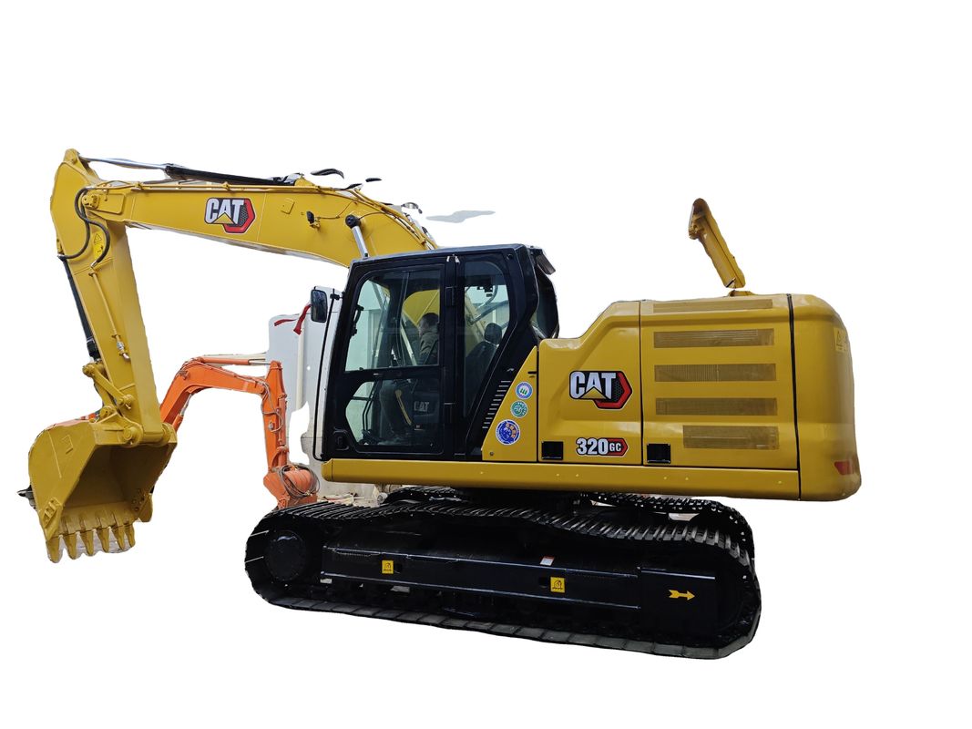Excavateur à rouleaux CAT 320d à moteur d'origine en bon état