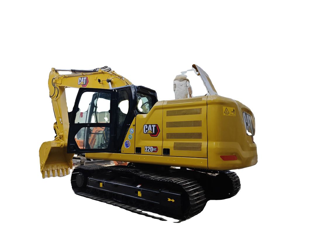 Excavateur à rouleaux CAT 320d à moteur d'origine en bon état