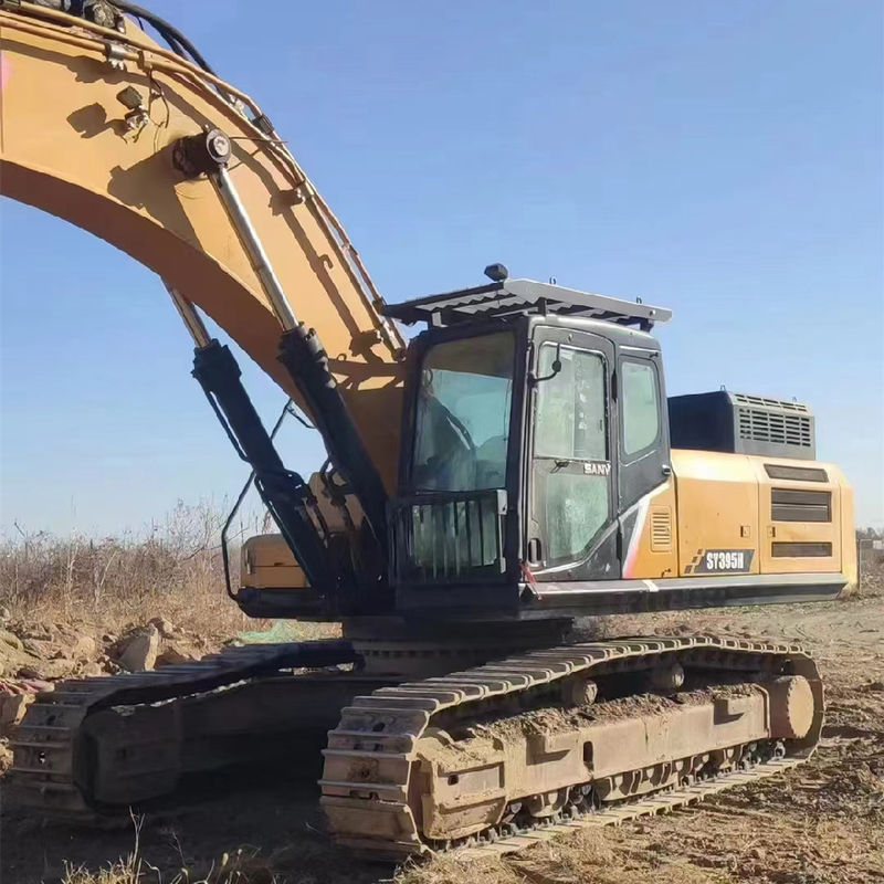 Top Sany utilisée 40 tonnes de la pelle avec 395000 kg de poids de la machine et 1,9m3 de capacité de seau