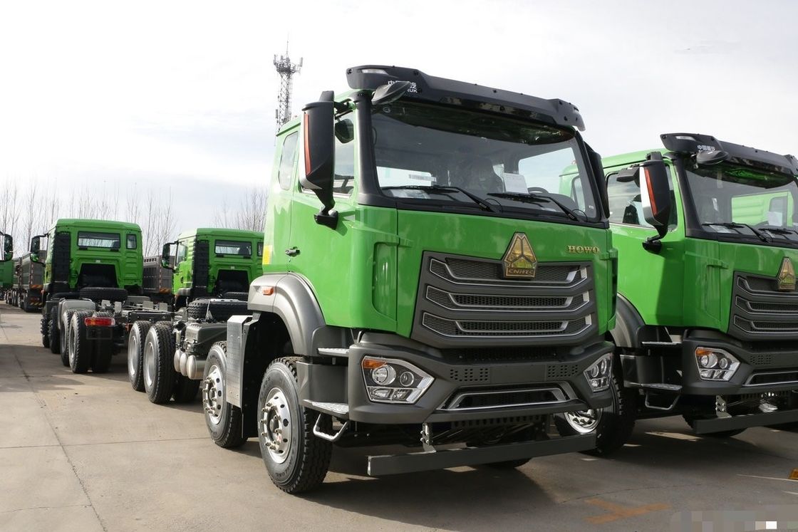 Sinotuck HOWO Utilisé 350 chevaux 8x4 diesel YCUMMINS WEICHAI 12 roues camion à décharge à bascule à vendre