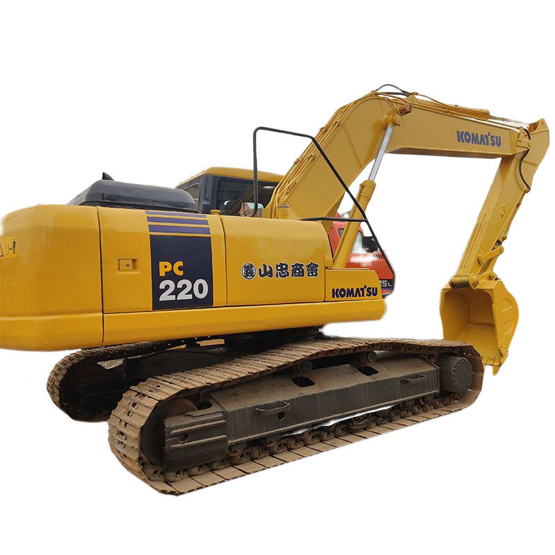 Excavateur d'occasion de 20 tonnes Komatsu PC200 avec 2000 heures de travail et un seau de 0,9CBM