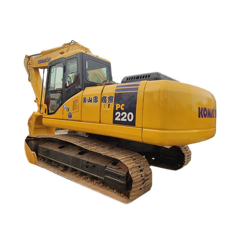 Excavateur d'occasion de 20 tonnes Komatsu PC200 avec 2000 heures de travail et un seau de 0,9CBM