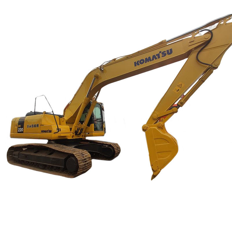 Excavateur d'occasion de 20 tonnes Komatsu PC200 avec 2000 heures de travail et un seau de 0,9CBM