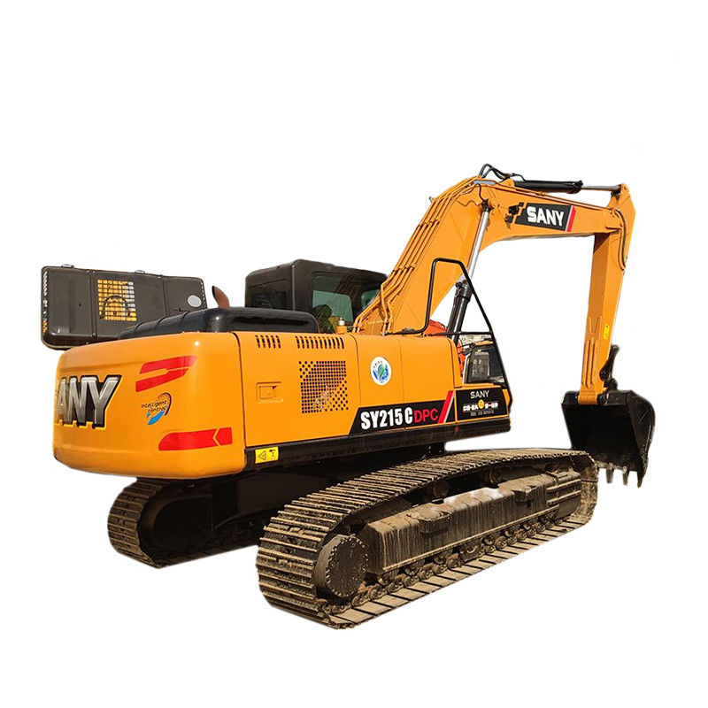 21900 KG SANY 215C Excavateur à rouleaux usagé pour machines de construction Moteur YANMAR