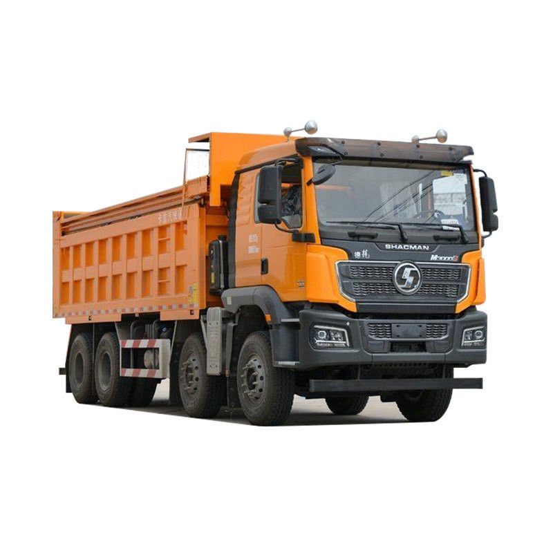 Used Shacman 8*4 Heavy Truck Diesel Engine Cargo Dump Truck Cargo Tanc de chargement longueur de 4,2 à 5,3 m