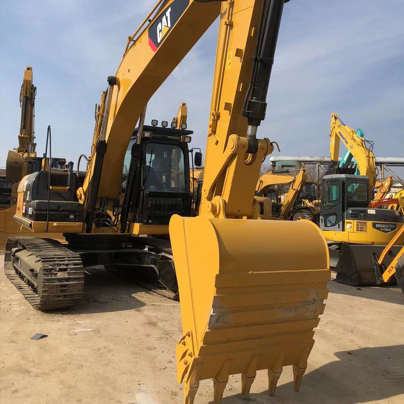 2001-4000 Heures de travail CAT 320D 20 tonnes Excavateur à rampe hydraulique En bon état