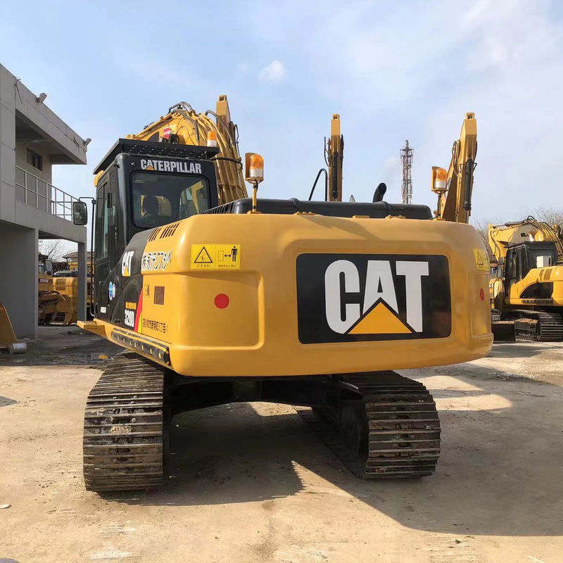 2001-4000 Heures de travail CAT 320D 20 tonnes Excavateur à rampe hydraulique En bon état