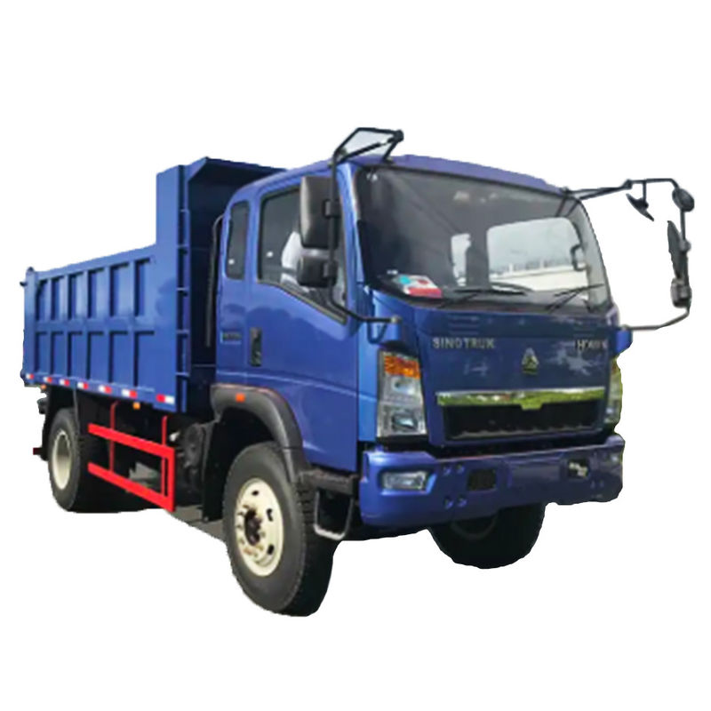 2 passagers moteur Yunnei Sinotruk HOMAN 4*2 mini-déchargeur à bascule 8-12 tonnes camion léger