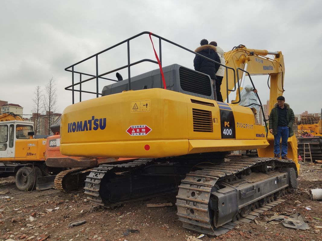90% 2021 Année 40 Tonnes Komatsu PC400-8 Excavateur en bon état avec moteur original