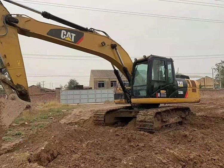 Kawasaki cylindre hydraulique utilisé Cat 320D Excavateur à rampe avec 1.1m3 capacité de seau