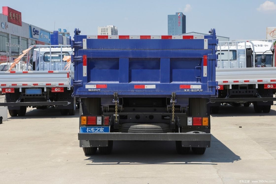 Carburant- 115 chevaux FOTON Camion à décharges pour la construction LHD/RHD Option ≤ 100L Capacité du réservoir de carburant