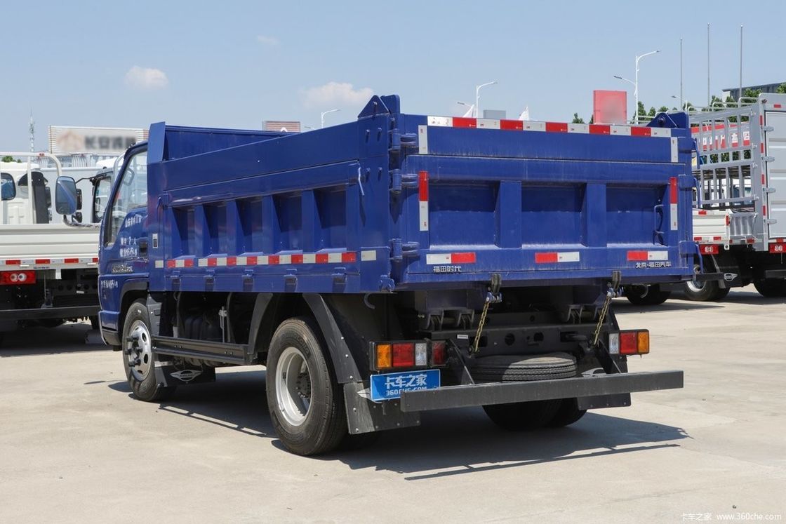 Carburant- 115 chevaux FOTON Camion à décharges pour la construction LHD/RHD Option ≤ 100L Capacité du réservoir de carburant