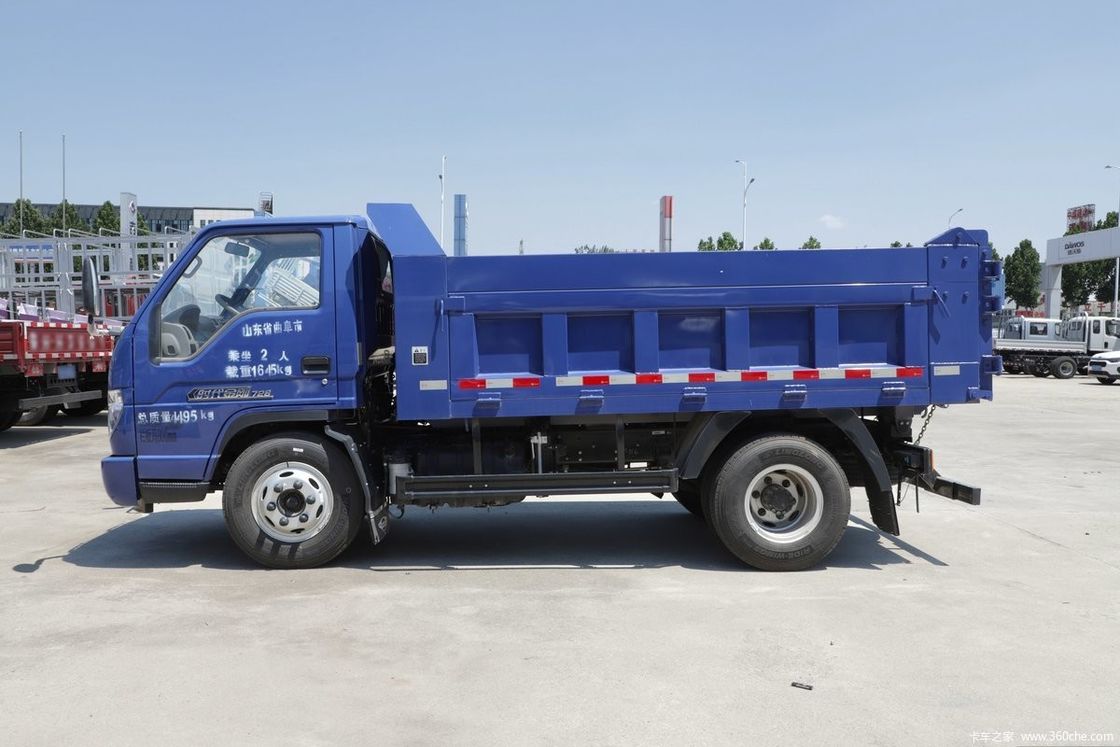 Carburant- 115 chevaux FOTON Camion à décharges pour la construction LHD/RHD Option ≤ 100L Capacité du réservoir de carburant