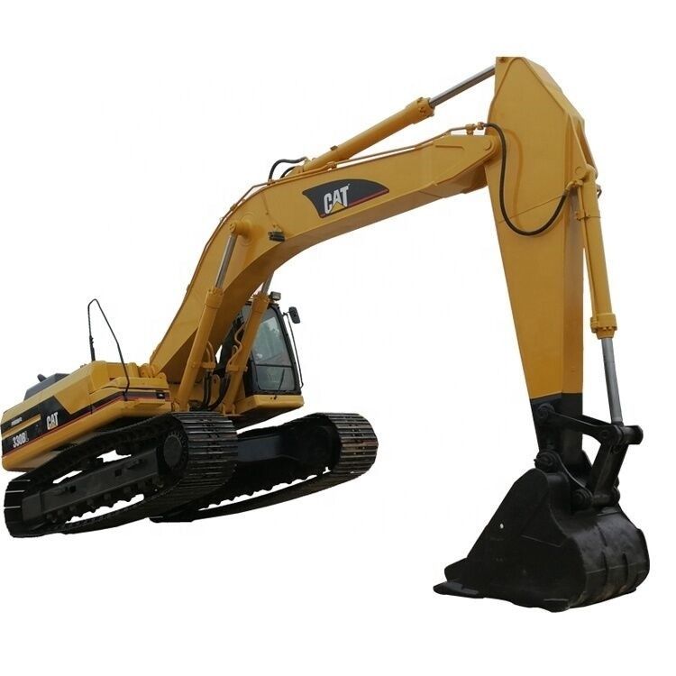 Excavateur de 30 tonnes Excavateur hydraulique à rouleaux usé CAT 330B avec capacité de seau de 2,1 m3