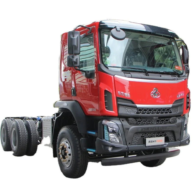 6x4 camion de décharge de Dongfeng 300 chevaux pour la construction Dimensions L x W x H mm 5921*7895*2545mm