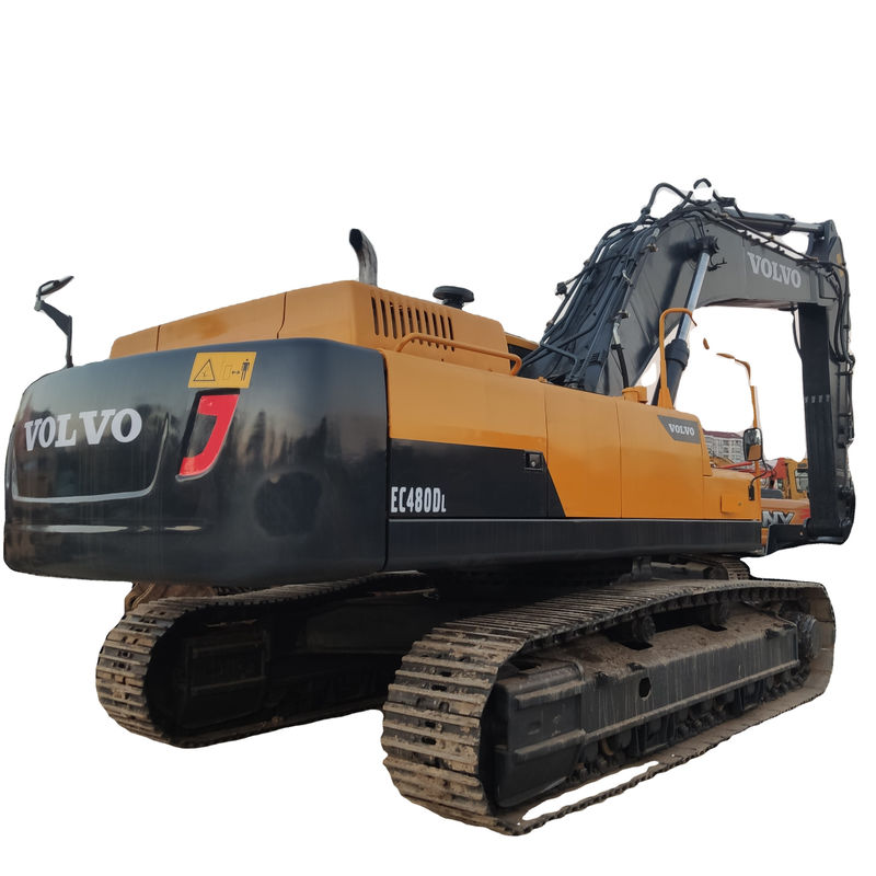 48 tonnes 265kw Poids de fonctionnement EC480DL Excavateur à chenille 480 Excavateur d'origine d'occasion