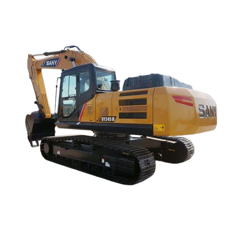 SANY SY245H 24 tonnes utilisées dans l'usine de fabrication avec la couleur jaune