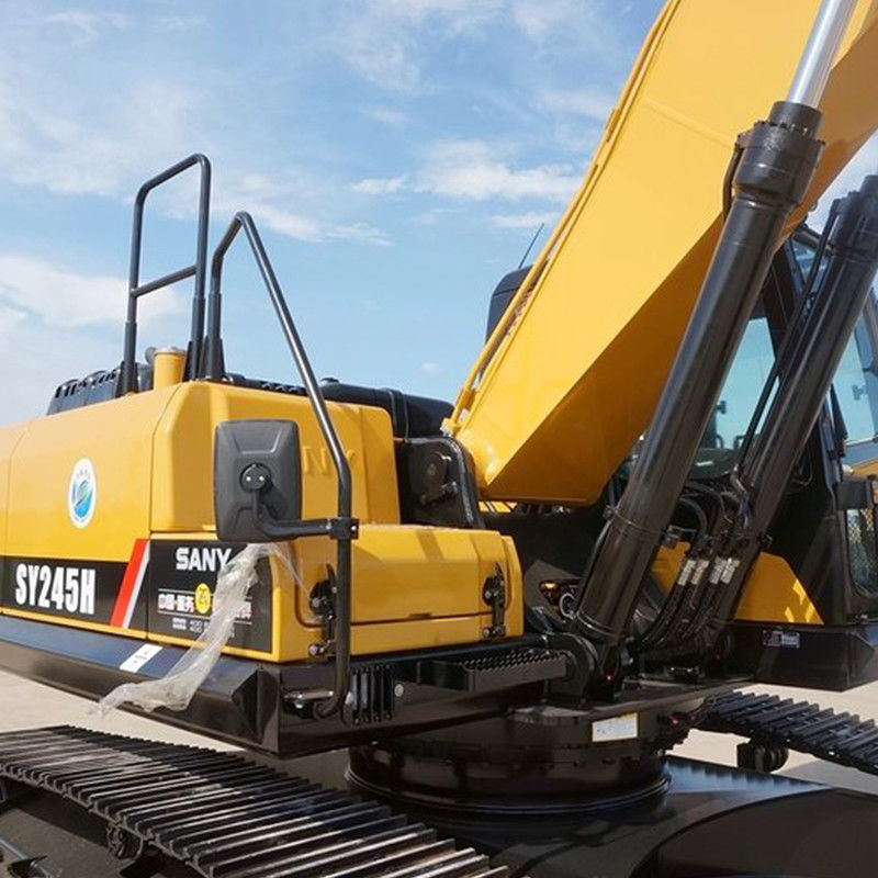 SANY SY245H 24 tonnes utilisées dans l'usine de fabrication avec la couleur jaune