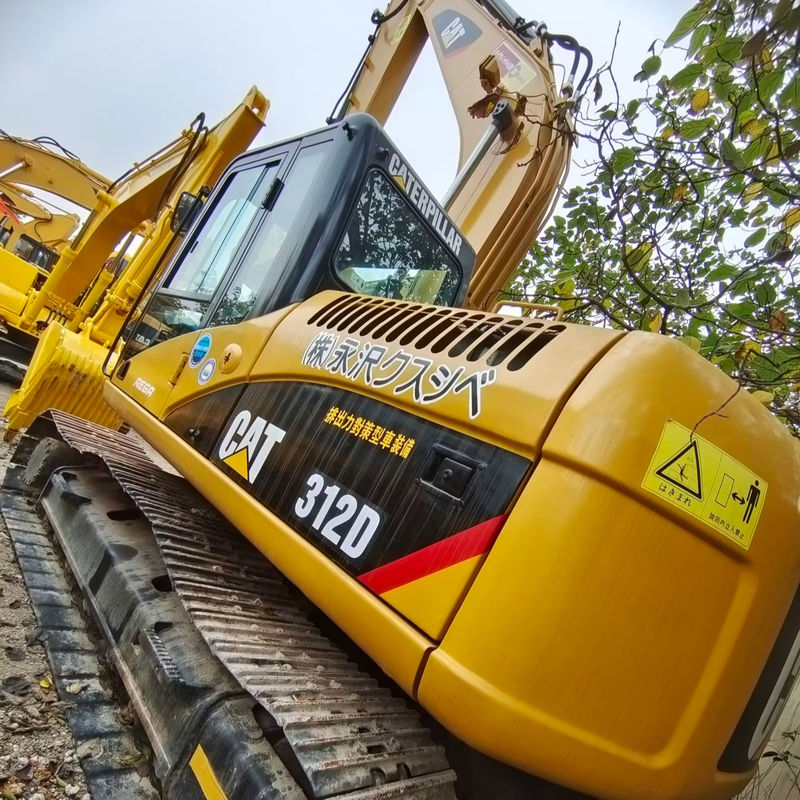 90% Caterpillar Cat 312D Excavator en bon état pour les machines de construction