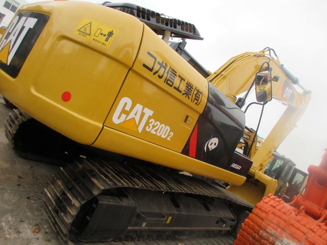 320D2 Caterpillar Excavator Machine utilisée Cat 320d 320c 326c 329d pour les travaux lourds