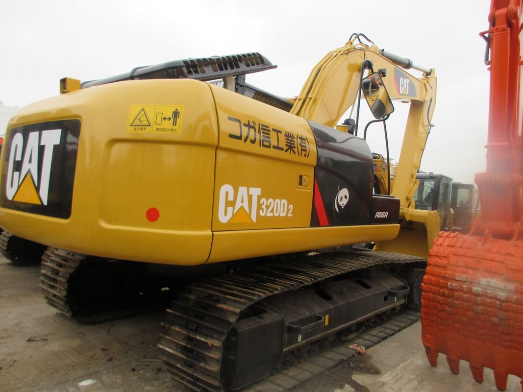 320D2 Caterpillar Excavator Machine utilisée Cat 320d 320c 326c 329d pour les travaux lourds