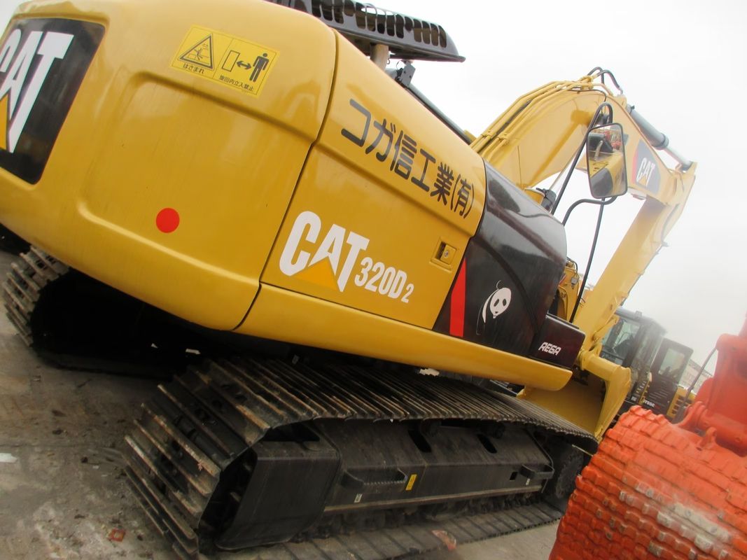 320D2 Caterpillar Excavator Machine utilisée Cat 320d 320c 326c 329d pour les travaux lourds