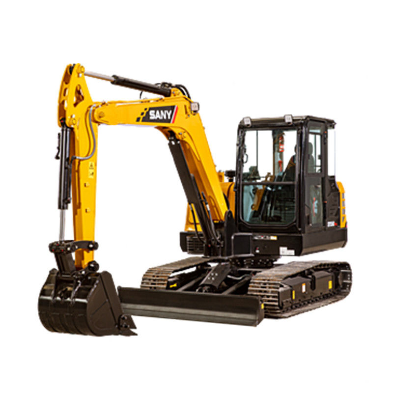 Excavateur SANY SY55C de 5,5 tonnes d'occasion avec un temps de travail réduit 0-2000 et année 2016-2020