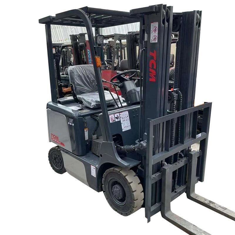 Outils de levage de batterie de 48 V électrique utilisé chariot élévateur à fourche 1,5 tonne pour le marché japonais
