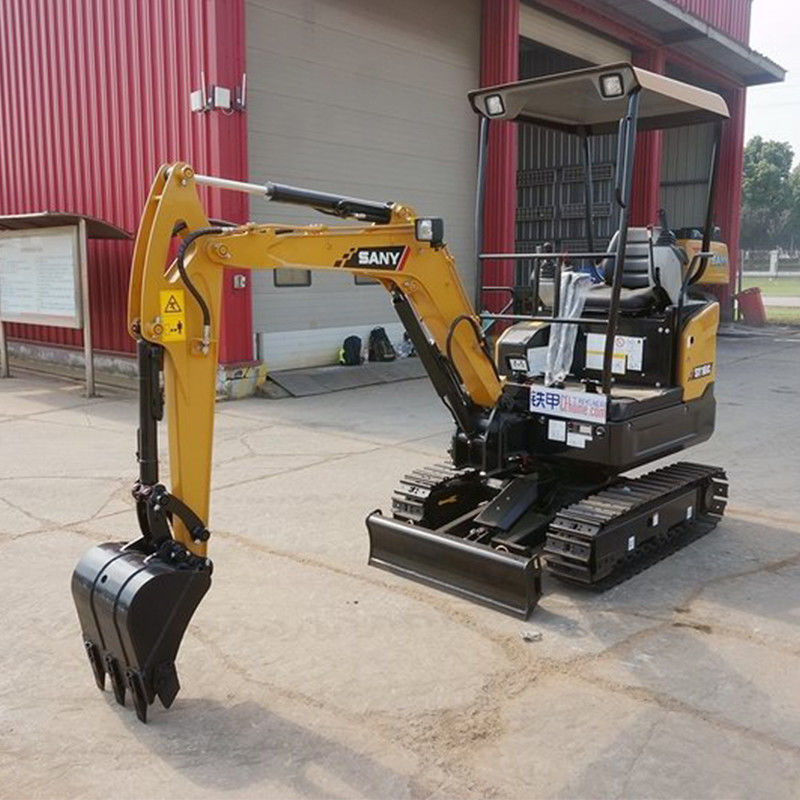 Excavatrice mini SY16C de 1850 kg 1 tonne avec moteur Yanmar et point de vente unique