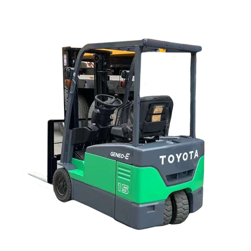 Le chariot élévateur électrique vert de 1,5 tonne Heures de travail 0-2000 Facile à entretenir